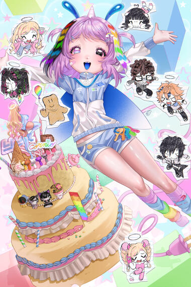 Full-body - Sticker x8 - Prop $240